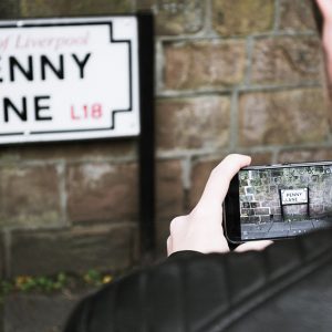 Penny Lane in Liverpool